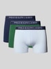 Polo Ralph Lauren Underwear Boxershort met elastische band met logo in een set van 3 stuks Jeansblauw