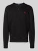 Polo Ralph Lauren Sweatshirt mit Label-Stitching Black