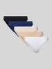 DORINA Slip mit bequemem Schnitt im 5er-Pack Modell 'ROSANNE' Black