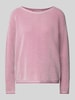 Tom Tailor Comfort Fit Strickpullover mit Pünktchen-Muster Pink