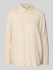 Brax Hemdbluse mit verdeckter Knopfleiste Modell 'CELIA' Offwhite