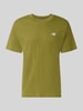 New Balance T-Shirt mit Label-Stitching Modell 'ESSENTIALS' Gruen