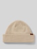 Columbia Strickmütze mit Label-Detail Modell 'PORTSIDE FISHERMAN' Beige