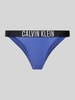 Calvin Klein Underwear Bikini-Hose mit elastischem Label-Bund Modell 'BRAZILIAN' Blau