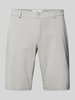 Brax Regular Fit Chino-Shorts mit Gesäßtaschen Modell 'SILVIO' Silber