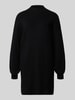 VERO MODA Relaxed Fit Strickkleid aus Viskose-Mix Modell 'NANCY' Black