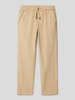 Mango Hose mit Tunnelzug Modell 'franky' Beige