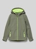 Killtec Softshell-Jacke mit Label-Detail Oliv