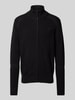 G-Star Raw Strickjacke mit Stehkragen Black