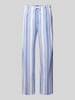 Polo Ralph Lauren Underwear Straight Leg Pyjama-Hose mit Tunnelzug Hellblau