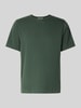 SELECTED HOMME Regular fit T-shirt van puur katoen, model 'CHRIS' Donkergroen
