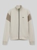 BOSS Green Regular Fit Sweatjacke aus Baumwoll-Mix Modell 'SW_Union Skaz' Beige