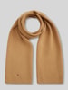Tommy Hilfiger Sjaal van katoenmix met wol Beige