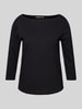 Lanius T-Shirt mit 3/4-Arm Black