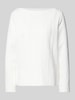 s.Oliver RED LABEL Relaxed Fit Sweatshirt mit Baumwolle Weiss