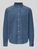 Carhartt Work In Progress Regular Fit Freizeithemd in Cord-Optik Modell 'Madison' Dunkelblau