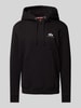 Alpha Industries Hoodie mit Label-Print Black