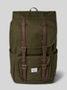 Herschel Rucksack mit Label-Patch Modell 'Little America™' Khaki