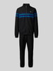 Lacoste Regular fit trainingspak met contraststrepen  Zwart