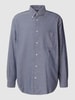 Tommy Hilfiger Freizeithemd mit Button-Down-Kragen Blau