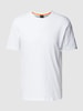 BOSS Orange T-Shirt aus reiner Baumwolle Weiss