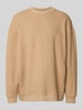 Scotch & Soda Oversized Sweatshirt mit Logo-Patch Camel