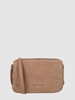 Les Visionnaires Crossbody Bag aus Veloursleder Modell 'Emily'  Taupe