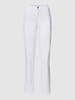Brax Straight fit broek met 5-pocketmodel, model 'CAROLA' Wit