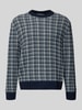 SELECTED HOMME Regular Fit Strickpullover aus Woll-Mix Modell 'MIKOLAS' Dunkelblau