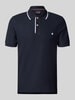 Christian Berg Men Regular Fit Poloshirt aus reiner Baumwolle Marine