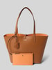 Lauren Ralph Lauren Shopper w skórzanym wyglądzie Koniakowy