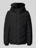 NAUTGÅRD Regular Fit Jacke in Stepp-Optik Black