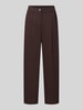 FREE/QUENT Wide Fit Hose mit Viskose-Anteil Modell 'Nanni' Dunkelbraun