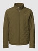 Gant Jack met labelstitching Olijfgroen