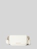 VALENTINO BAGS Handtasche mit Label-Applikation Modell 'MIRAMAR' Weiss