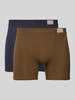 Sloggi Trunks mit Teilungsnähten im 2er-Pack Khaki