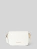 VALENTINO BAGS Handtas met labelapplicatie, model 'BRIXTON' Wit