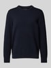 Marc O'Polo Regular Fit Pullover aus reiner Baumwolle  Dunkelblau