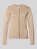 b.young Strickjacke aus Viskose-Mix Modell 'MORLA' Beige
