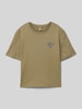 Only Regular Fit T-Shirt aus reiner Baumwolle Modell 'REX' Oliv