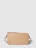 LIEBESKIND BERLIN Crossbody Bag aus echtem Leder mit Label-Print Modell 'CLARICE' Sand