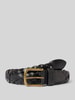 Levi's® Ledergürtel in Flecht-Optik Black