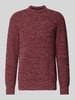 Barbour Gebreide pullover van pure katoen model 'BARBOUR HORSEFORD' Rood