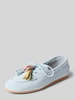 Tamaris Loafer aus echtem Rindsleder Hellblau