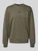 EA7 Emporio Armani Sweatshirt met labeldetail Leem