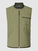 Marc O'Polo Bodywarmer met opstaande kraag Olijfgroen