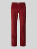 Brax Stoffen broek in 5-pocketmodel, model 'CADIZ' Rood