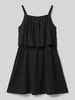 Calvin Klein Jeans Midi-jurk met spaghettibandjes Zwart