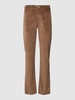 Brax Cordhose mit Label-Patch Modell 'Style.Carola' Camel