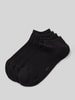 Esprit Sneakersocken mit gerippten Bündchen Modell 'Solid' im 4er-Pack Black